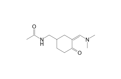 N-{{3-[(Dimethylamino)methylene]-4-oxocyclohexyl}methyl}acetamide
