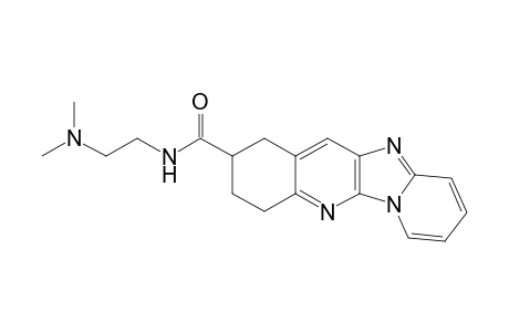N-[2-(Dimethylamino)ethyl]-6,7,8,9-tetrahydro-4a,5,11-triazabenzo[b]fluorene-8-carboxamide
