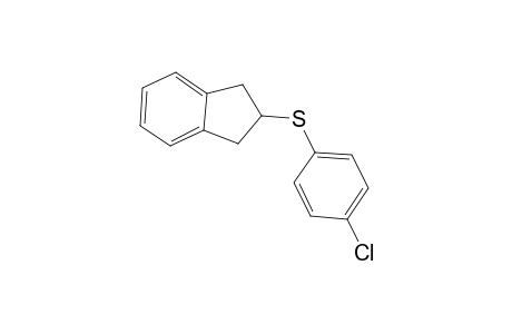 2-[(4-Chlorophenyl)sulfanyl]indane