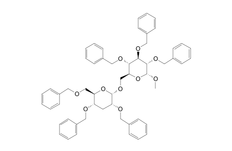 METHYL-2,3,4-TRI-O-BENZYL-6-O-(2,4,6-TRI-O-BENZYL-3-DEOXY-ALPHA-D-RIBO-HEXOPYRANOSYL)-ALPHA-D-GLUCOPYRANOSIDE