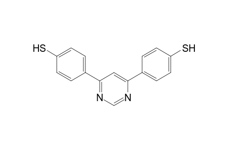 4,6-bis[p-Mercaptophenyl]-pyrimidine