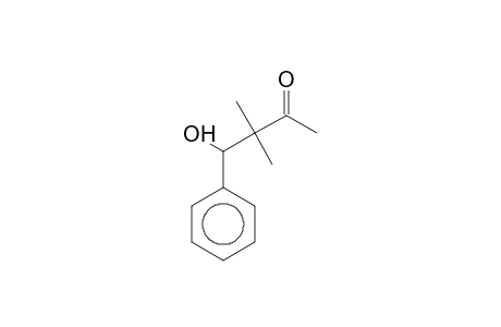 2-Butanone, 4-hydroxy-3,3-dimethyl-4-phenyl-
