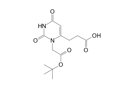 3- {1-[(t-Butoxycarbonyl)methyl]uracil-6'-y}-propanoic acid