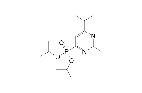 Phosphonic acid, [2-methyl-6-(1-methylethyl)-4-pyrimidinyl]-, bis(1-methylethyl) ester