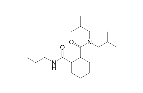 Cyclohexane-1,2-dicarboxylic acid, diisobutylamide propylamide