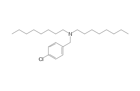 4-Chlorobenzylamine, N,N-dioctyl-
