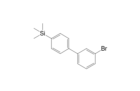 3-bromo-4'-(trimethylsilyl)-1,1'-biphenyl
