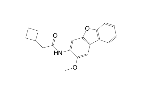 cyclobutaneacetamide, N-(2-methoxydibenzo[b,d]furan-3-yl)-