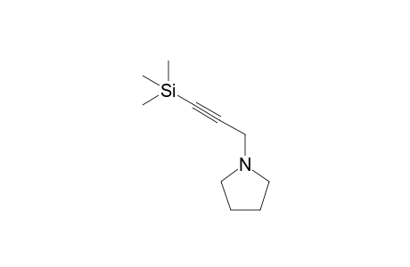 1-(3-(trimethylsilyl)prop-2-yn-1-yl)pyrrolidine