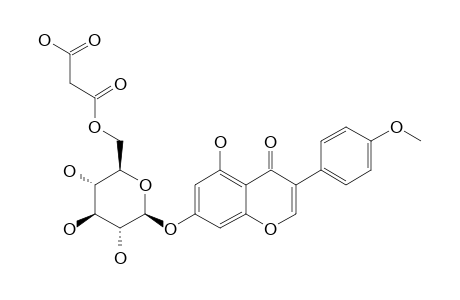 BIOCHANIN-A-7-O-GLUCOPYRANOSIDE-6''-O-MALONYLESTER