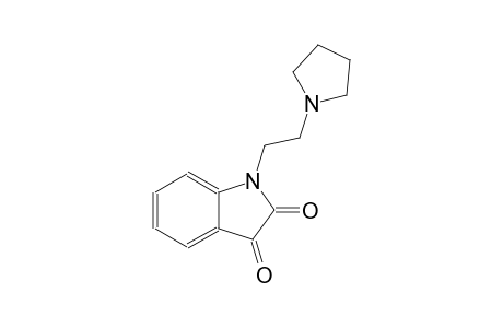 1-[2-(1-pyrrolidinyl)ethyl]-1H-indole-2,3-dione