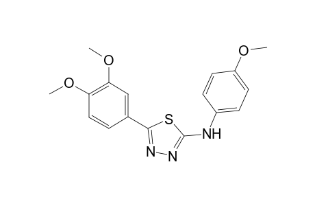 5-(3,4-Dimethoxyphenyl)-N-(4-methoxyphenyl)-1,3,4-thiadiazol-2-amine