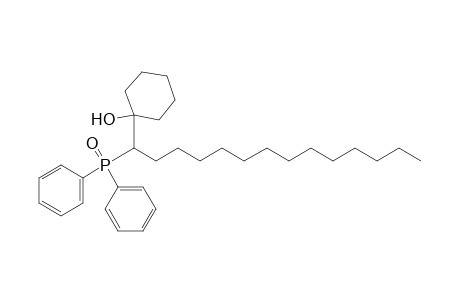Cyclohexanol, 1-[1-(diphenylphosphinyl)tetradecyl]-, (.+-.)-