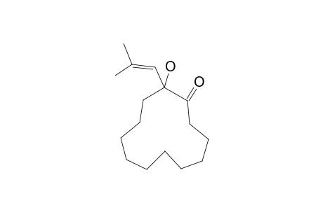 2-HYDROXY-2-(2-METHYLPROP-1-ENYL)-CYCLODODECANONE