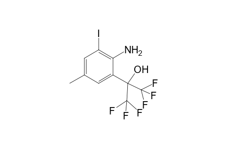 2-[2'-Amino-3'-iodo-5'-(methylphenyl)-1,1,1,3,3,3-hexafluoropropan-2-ol