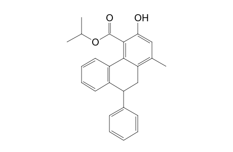 Isopropyl 3-Hydroxy-1-methyl-9-phenyl-9,10-dihydro-phenanthrene-4-carboxylate