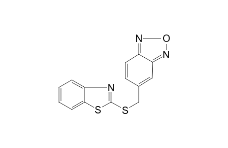 5-(1,3-benzothiazol-2-ylsulfanylmethyl)-2,1,3-benzoxadiazole