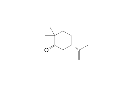 (5S)-5-Isopropenyl-2,2-dimethylcyclohexanone