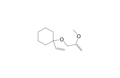 Cyclohexane, 1-ethenyl-1-[(2-methoxy-2-propenyl)oxy]-