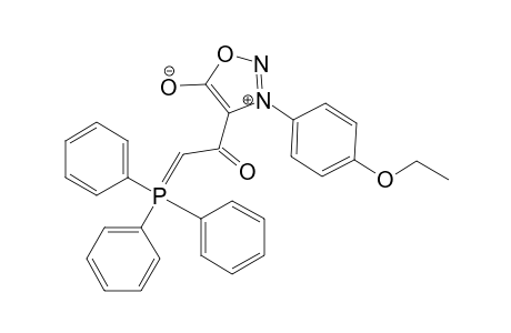 Sydnone, 3-(4-ethoxyphenyl)-4-[(triphenylphosphoranylidene)acetyl]-