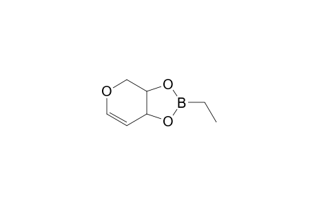 D-ERYTHRO-PENT-1-ENITOL, 1,5-ANHYDRO-2-DEOXY-, CYCLIC ETHYLBORONATE