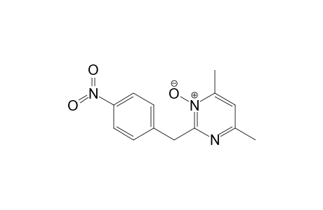 4,6-Dimethyl-2-(4-nitrobenzyl)pyrimidine 1-oxide