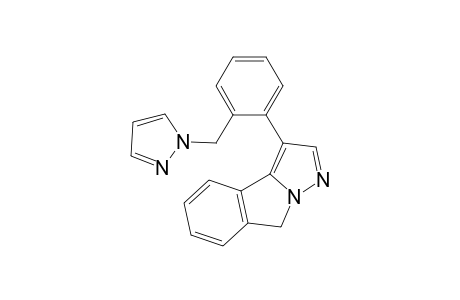 3-{2-[(1H-Pyrazol-1-yl)methyl]phenyl}-8H-pyrazolo[5,1-a]isoindole