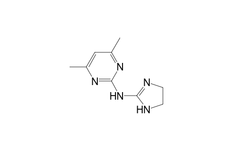 (4,5-Dihydro-1H-imidazol-2-yl)(4,6-dimethylpyrimidin-2-yl)amine