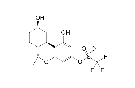 (6aS,9R,10aR)-6a,7,8,9,10,10a-Hexahydro-1,9-dihydroxy-6,6- dimethyl-6H-benzo[c]chromen-3-yl trifluoromethanesulfonate