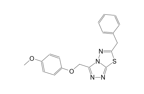 [1,2,4]triazolo[3,4-b][1,3,4]thiadiazole, 3-[(4-methoxyphenoxy)methyl]-6-(phenylmethyl)-