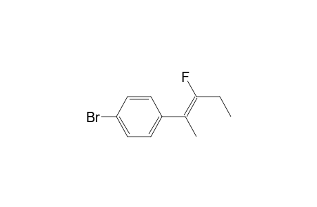 1-Bromo-4-(3-fluoropent-2-en-2-yl)benzene