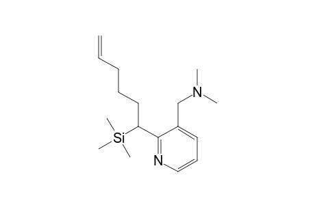 3-Pyridinemethanamine, N,N-dimethyl-2-[1-(trimethylsilyl)-5-hexenyl]-