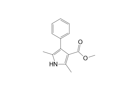1H-Pyrrole-3-carboxylic acid, 2,5-dimethyl-4-phenyl-, methyl ester