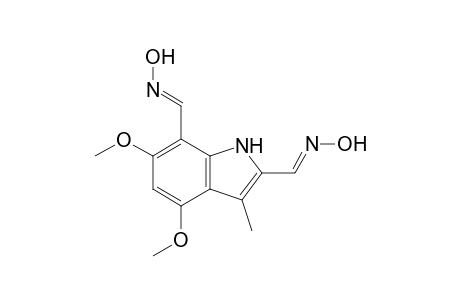 4,6-Dimethoxy-3-methylindole-2,7dialdoxime