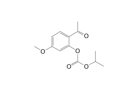 Ethanone, 1-(2-isopropyloxycarbonyloxy-4-methoxyphenyl)-