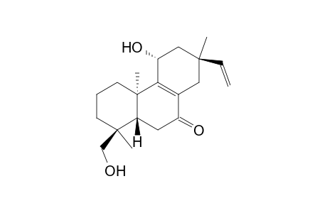 11.alpha.,18-Dihydroxy-7-oxo-13-epi-ent-pimara-8(9),15-diene