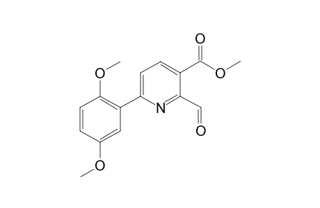 Methyl 2-Formyl-6-(2,5-dimethoxyphenyl)-3-nicotinates
