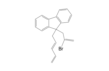 9-(2'-Bromoprop-2-enyl)-9-(2',4'-pentadienyl)fluorene