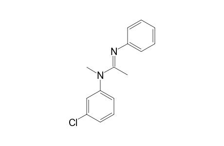 META-CHLOR-N(1)-METHYL-N(1),N(2)-DIPHENYLACETAMIDINE