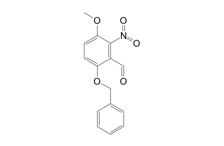6-(Benzyloxy)-3-methoxy-2-nitrobenzaldehyde