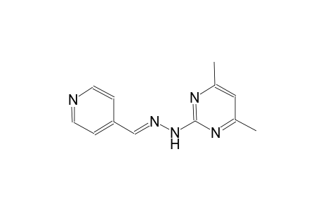 isonicotinaldehyde (4,6-dimethyl-2-pyrimidinyl)hydrazone