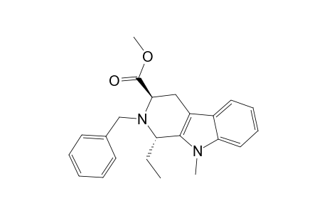 TRANS-2-BENZYL-1-ETHYL-3-(METHOXYCARBONYL)-9-METHYL-1,2,3,4-TETRAHYDRO-9H-PYRIDO-[3.4-B]-INDOLE
