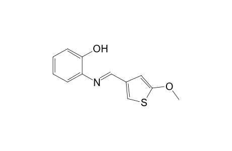 3-[(2'-Hydroxyphenyl)iminomethyl]-5-methoxythiophene