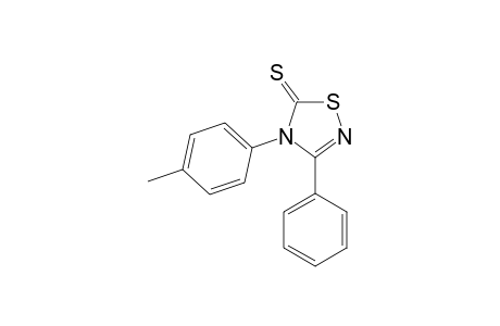 3-Phenyl-4-(p-tolyl)-1,2,4-thiadiazole-5-thione