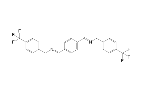 4-Trifluoromethyl-benzyl)-[1-(4-{[4-trifluoromethyl-benzylimino]-methyl}-phenyl)-meth-ylidene]-amine