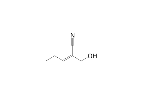 (E)-2-(hydroxymethyl)-2-pentenenitrile