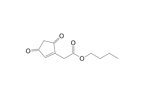 2-(3,5-diketocyclopenten-1-yl)acetic acid butyl ester