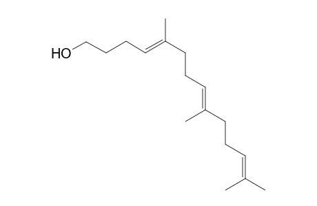 (4E,8E)-5,9,13-Trimethyl-4,8,12-tetradecatriaen-1-ol