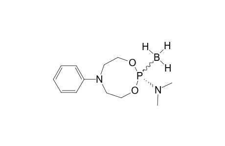 1,3-DIOXA-2-LAMBDA-(3)-PHOSPHA-6-AZA-2-DIMETHYLAMINO-6-PHENYLOCTANE-BORANE