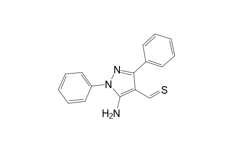 5-Amino-1,3-diphenyl-1H-pyrazole-4-carbothialdehyde